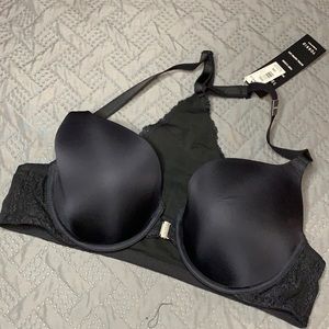 Front Closure Racerback T-shirt Bra